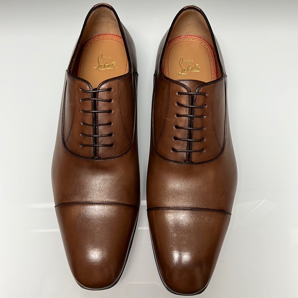 Men’s Havane Christian Louboutin Greggo Flat size 47 (14)M